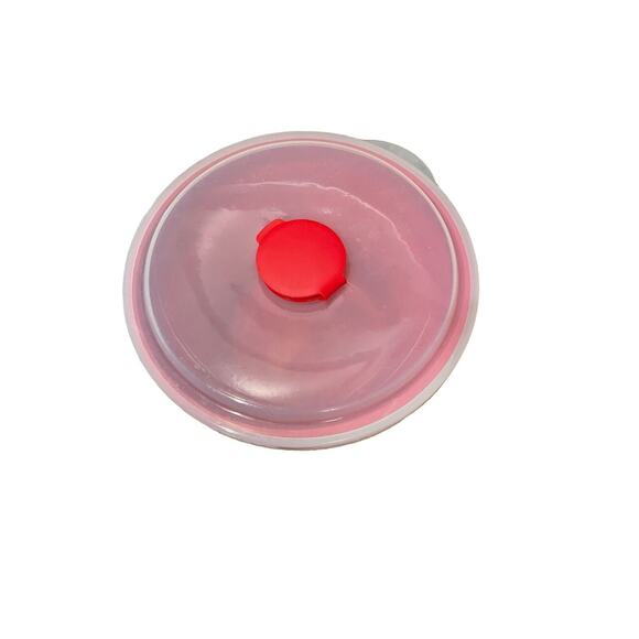 Pampered Chef Microwave Popcorn Maker #1457 Large Silicone Collapsible Bowl 3qt - Picture 2 of 3